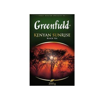Чай черный листовой Greenfield Kenyan Sunrise 200 г