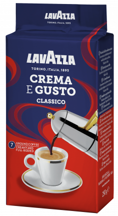 Кофе молотый LavAzza crema e gusto 250 г