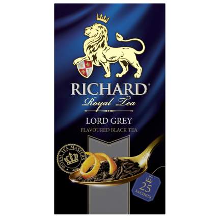 Чай черный Richard lord grey 25 пакетиков