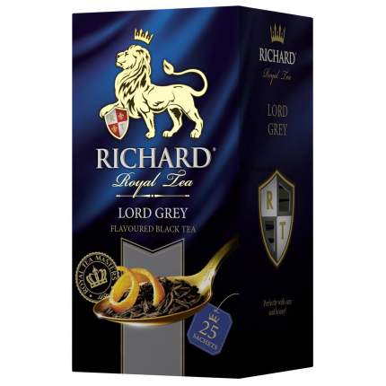 Чай черный Richard lord grey 25 пакетиков
