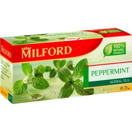 Чай травяной Milford peppermint 20 пакетиков