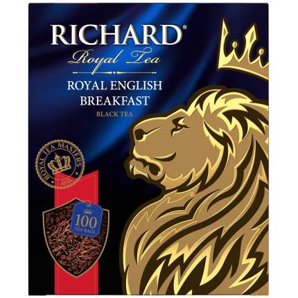 Чай Richard Royal English Breakfast черный 100 пакетиков