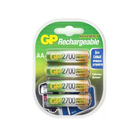 Аккумуляторы GP Batteries перезаряжаемые, AA, 2650 мАч, 4 шт