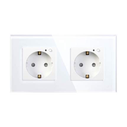Умная розетка HIPER IoT Outlet W02 Duo (White)