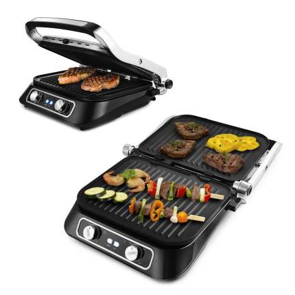 Электрогриль Kitfort KT-1652 Silver/Black