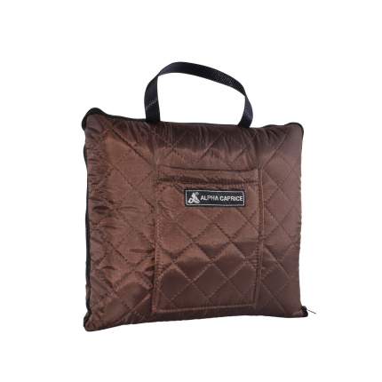 Плед - подушка - сумка для пикника 3 в 1 ALPHA CAPRICE кофейный