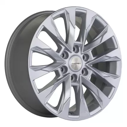 Литой автомобильный диск Khomen Wheels KHW2010Применимость: Toyota Land Cruiser PradoВылет (ET): 25 ммДиаметр: 20 дюймовСверловка (PCD):  ...