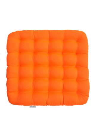 Подушка на сиденье AMARO HOME Eco Line 40х40 см, (оранжевый)