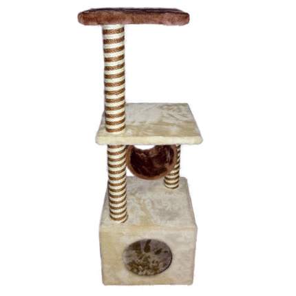 Комплекс для кошек Triol 3 уровня 103см 35см