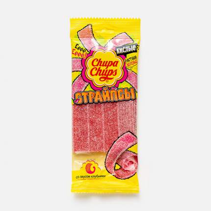 Мармелад жевательный Chupa Chups Страйпсы, 120 г