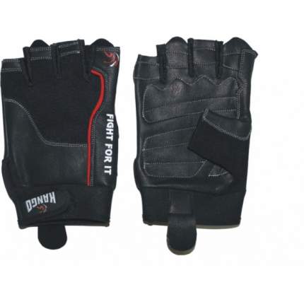 Перчатки для фитнеса Kango WGL-062, черный/красный, L
