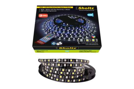 Лента светодиодная Sholtz 5м 14,4Вт/м RGB+W 220В IP65