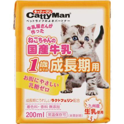 Лакомство для котят Japan Premium Pet молоко безлактозное с лактоферрином, 200 мл