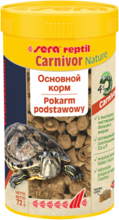 SERA Reptil Professional Carnivor профессиональный корм для плотоядных рептилий, 250мл