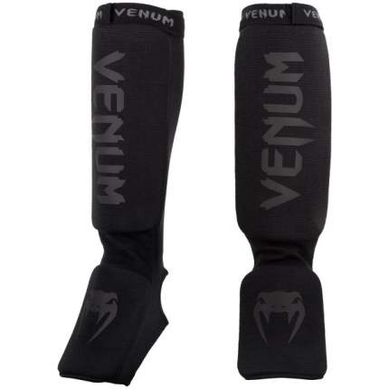 Защита голени и стопы Venum Kontact, black/black, One Size