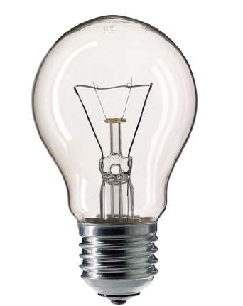 Лампа накаливания Philips A55 E27 75Вт