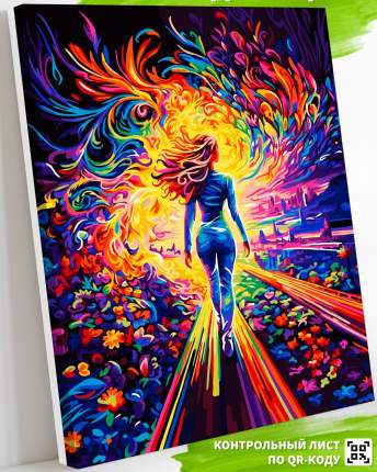 Тип: раскраска по номерам на холсте красками, Цвет производителя:   ...