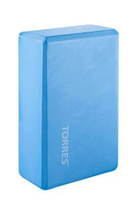 Блок для йоги Torres YL8005 23x15x8 см, blue