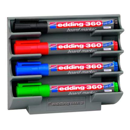 Держатель магнитный Edding для 4 маркеров для доски, 150х130 мм