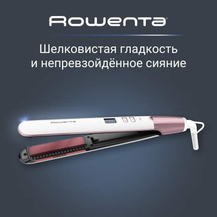 Выпрямитель волоc Rowenta SF4655F0 белый, розовый