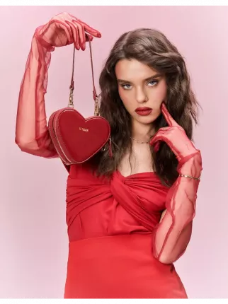 Сумка женская Le TRESOR , ЛАВ, красный