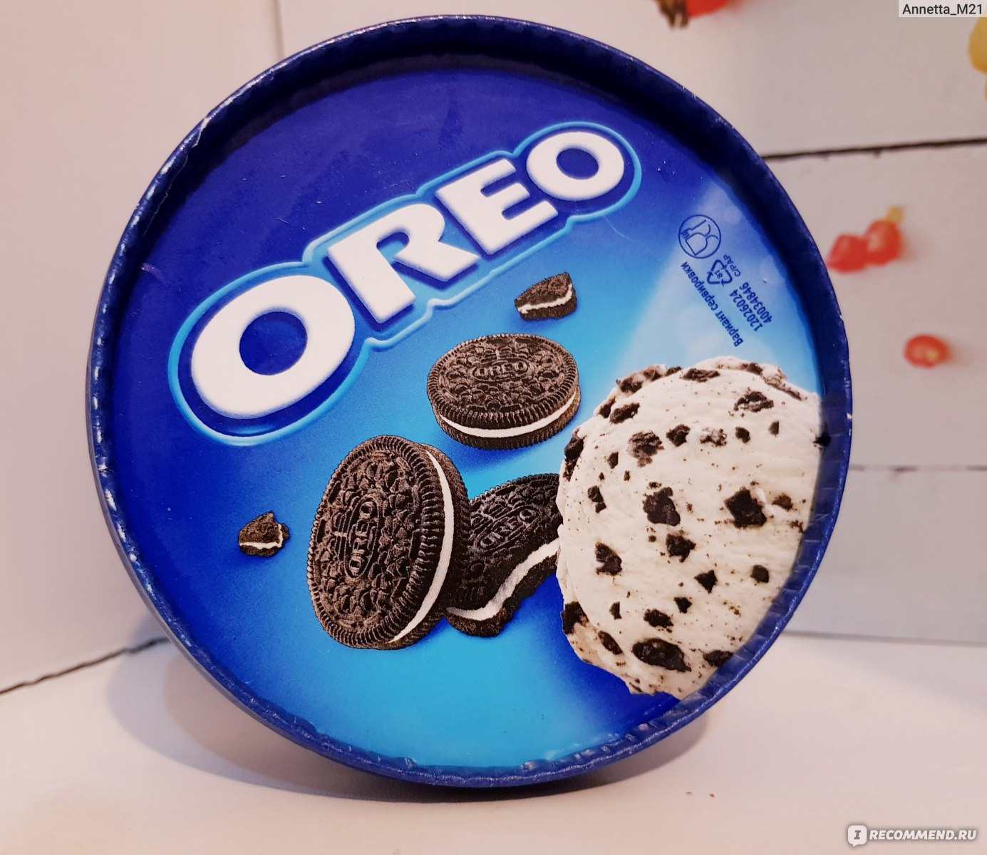 Мороженое Oreo с кусочками печенья, 480 мл - отзывы покупателей на  Мегамаркет | 100032144157