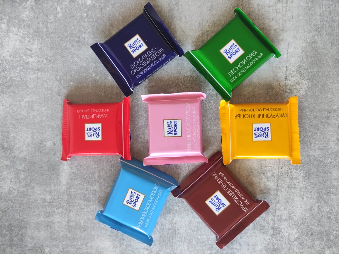 Набор мини-шоколада Ritter Sport bunter mix 1400 г - отзывы покупателей на  маркетплейсе Мегамаркет | Артикул: 100023890119