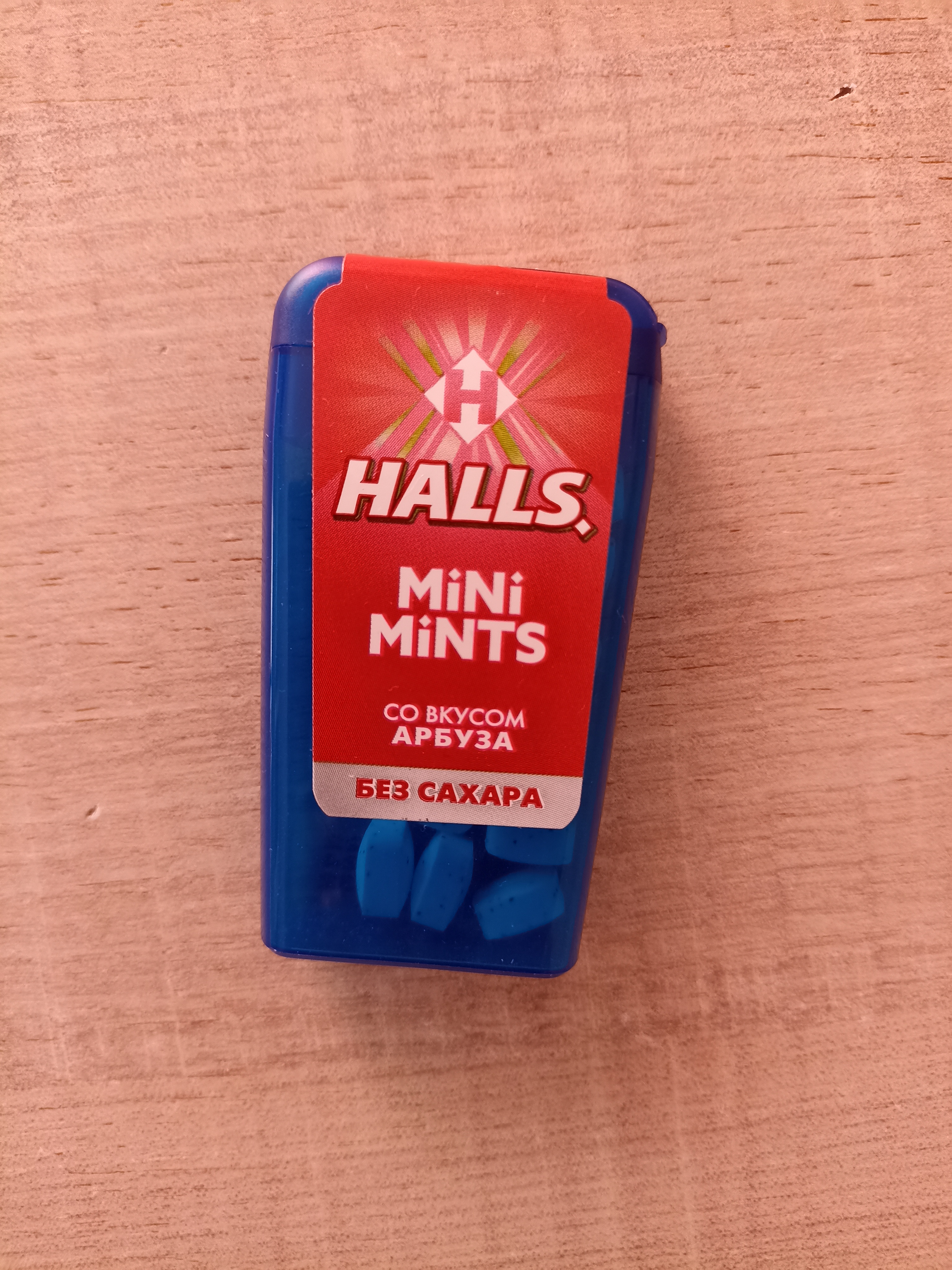 Леденцы Halls Mini Mints со вкусом мяты 12 5 г