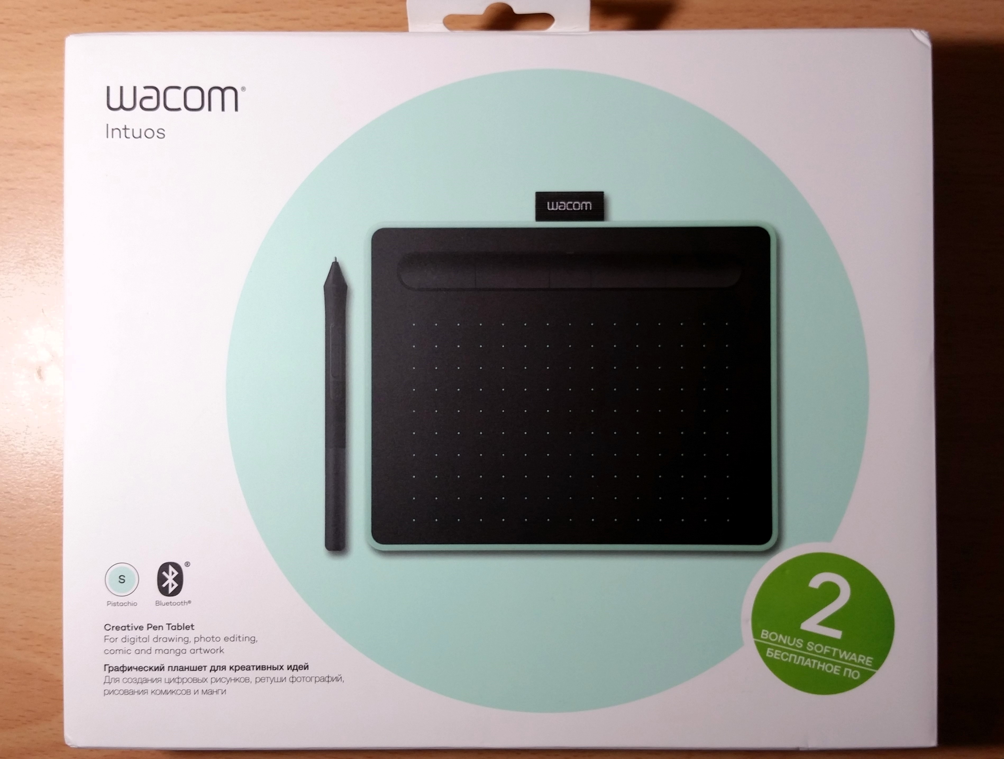 Графический планшет Wacom CTL-4100WLE-N Black/Pistachio - отзывы  покупателей на маркетплейсе Мегамаркет | Артикул: 100023590810