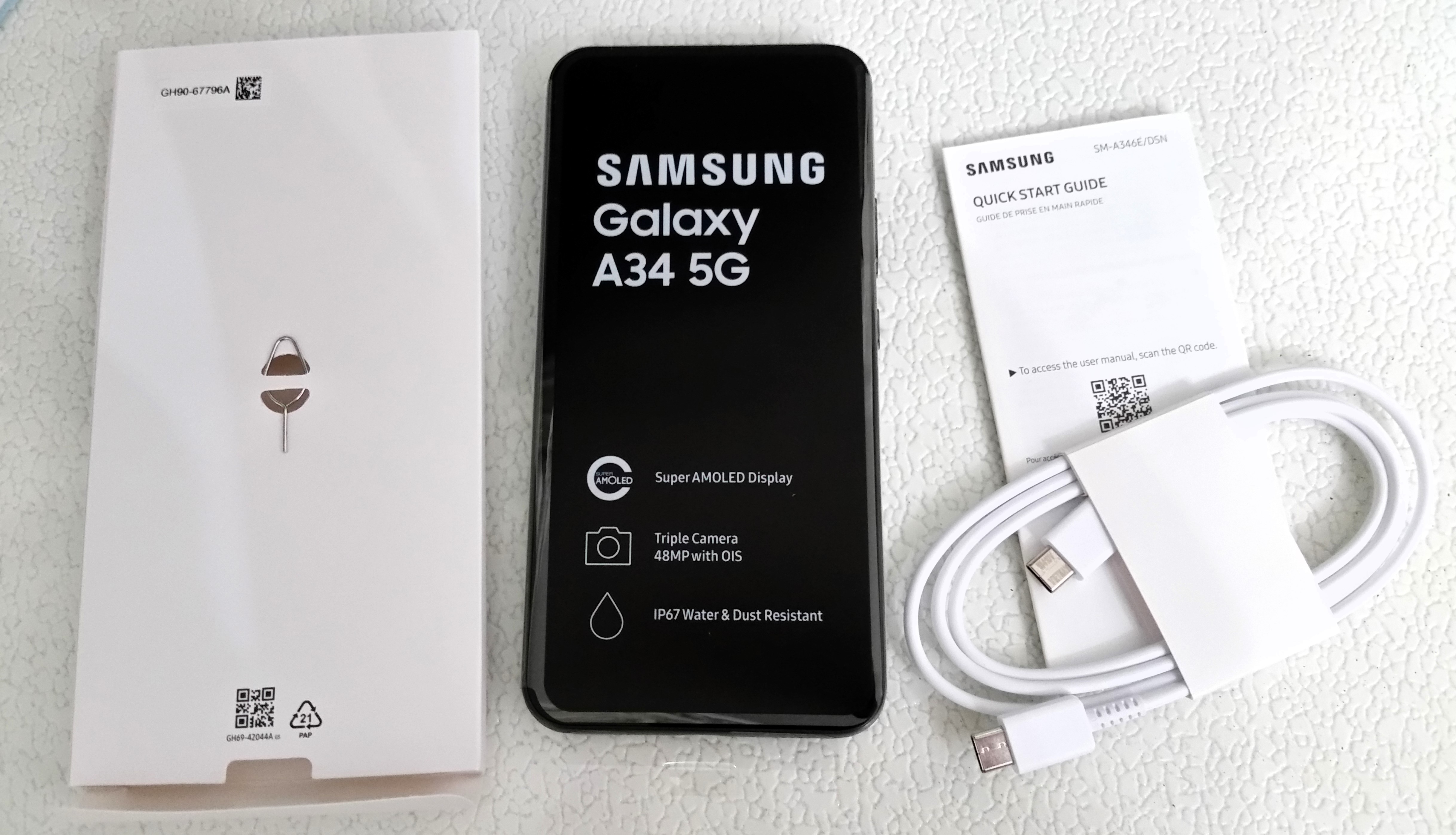 Смартфон Samsung Galaxy A34 8/256GB purple (SM-A346ELVESKZ5G), купить в  Москве, цены в интернет-магазинах на Мегамаркет