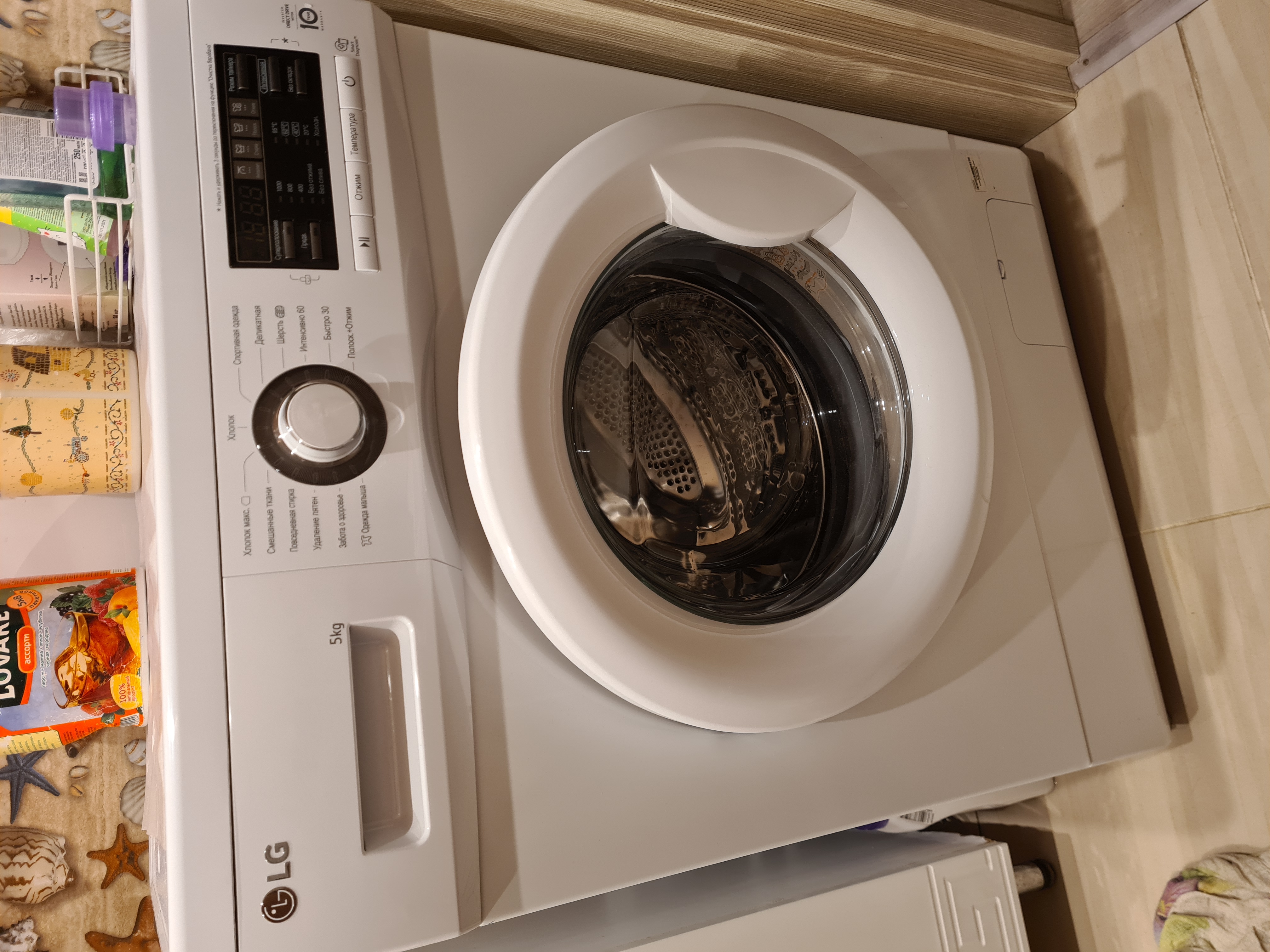Разборка стиральной машины (на примере LG F 1068LD)