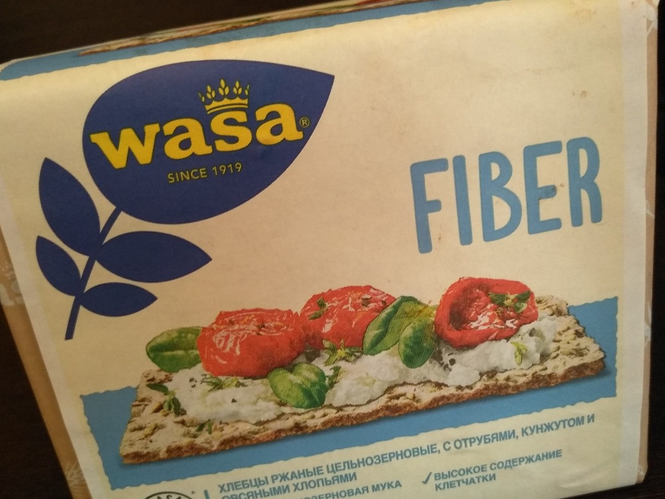 Хлебцы Wasa Fiber ржаные с пшеничными отрубями кунжутом и овсяными хлопьями  230 г - отзывы покупателей на маркетплейсе Мегамаркет | Артикул:  600002351164