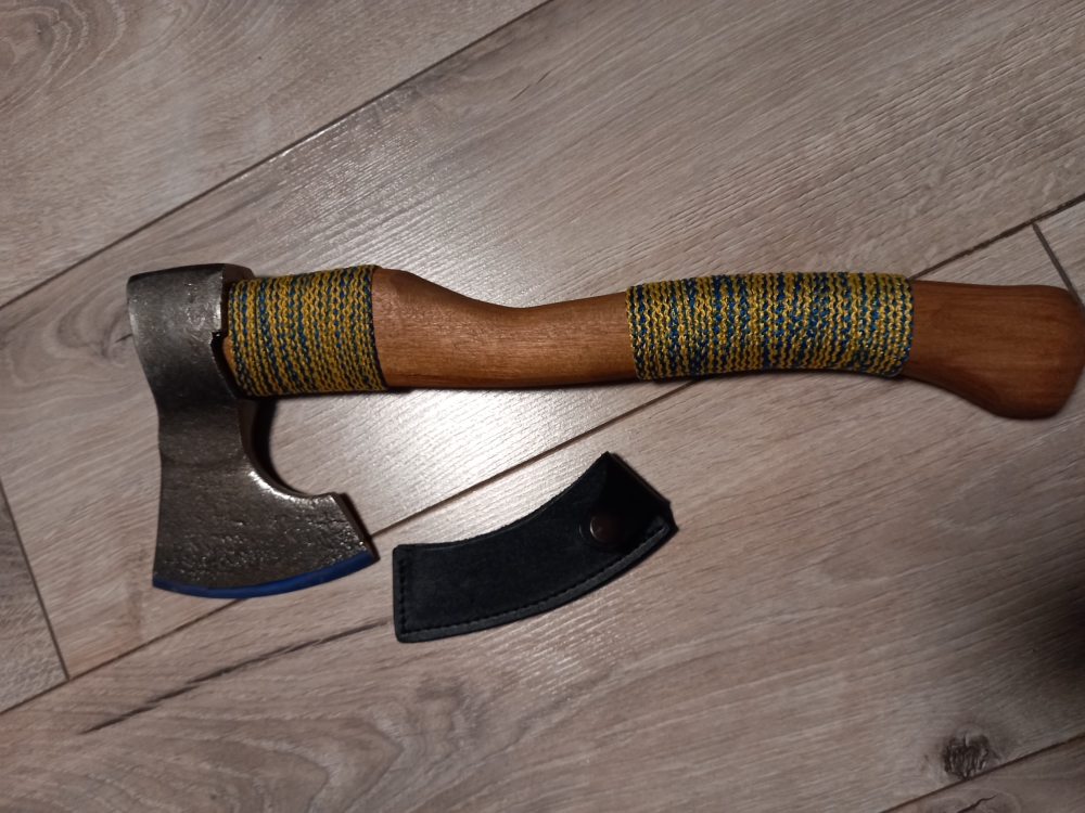 Кованый топор Ижсталь-ТНП Викинг-Премиум 650/950 г, деревянная рукоятка ...