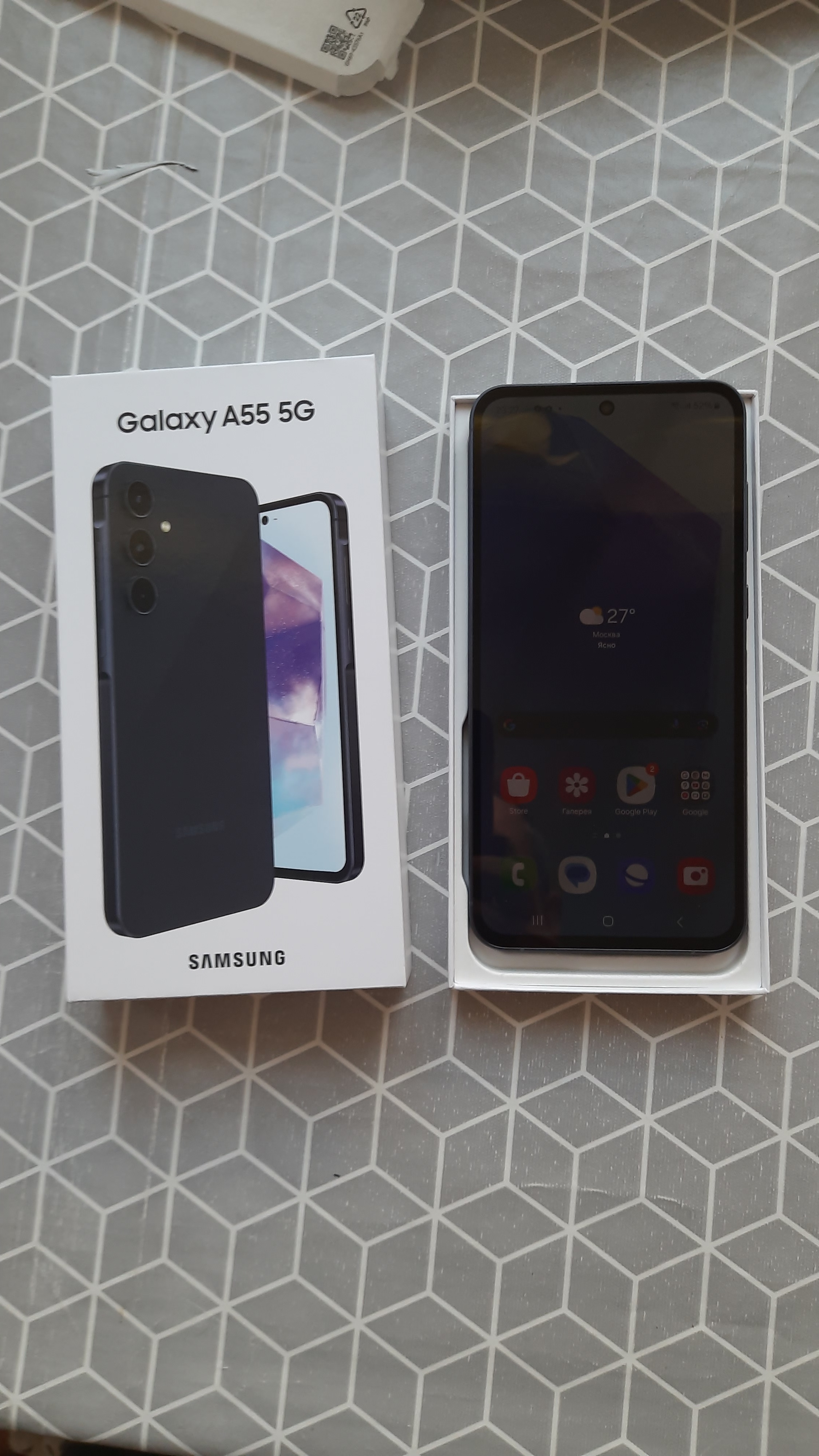 Смартфон Samsung Galaxy A55 5G 8/256Gb темно-синий, купить в Москве, цены в  интернет-магазинах на Мегамаркет