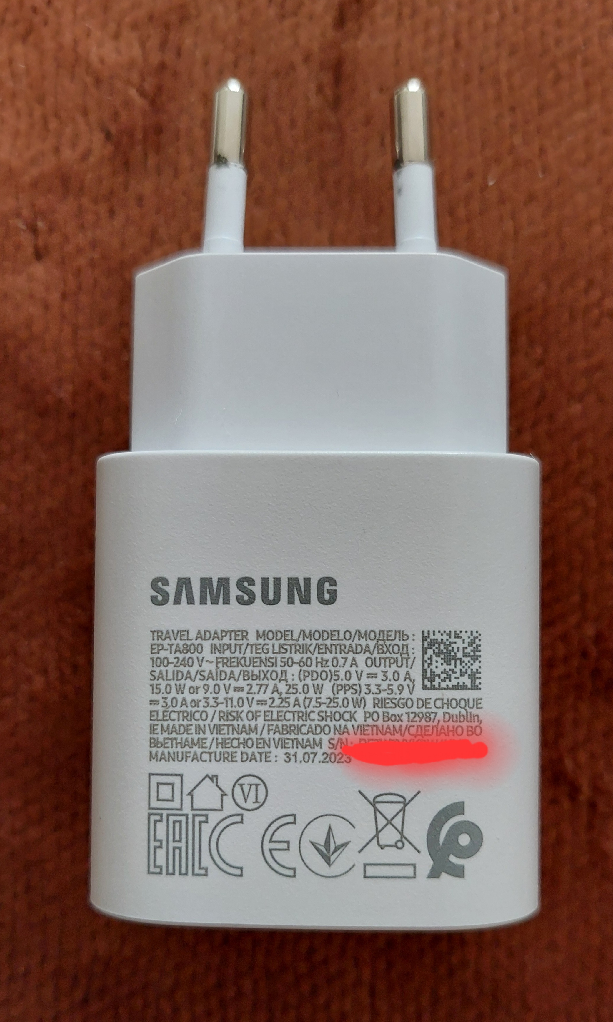 Сетевое зарядное устройство Samsung 1 USB Type-C, 3 A, (EP-TA800NWEGRU)  white - отзывы покупателей на маркетплейсе Мегамаркет | Артикул:  100027789908