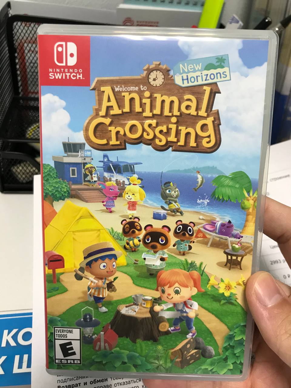 Игра Animal Crossing: New Horizons для Nintendo Switch, купить в Москве,  цены в интернет-магазинах на Мегамаркет