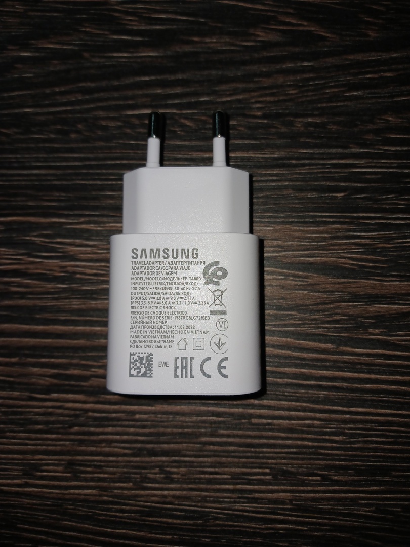 Сетевое зарядное устройство Samsung 1 USB Type-C, 3 A, (EP-TA800NWEGRU)  white - отзывы покупателей на маркетплейсе Мегамаркет | Артикул:  100027789908