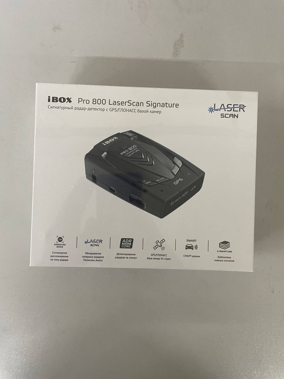 Радар-детектор iBOX Pro 800 LaserScan Signature с GPS/ГЛОНАСС базой камер -  отзывы покупателей на Мегамаркет | 600008654890