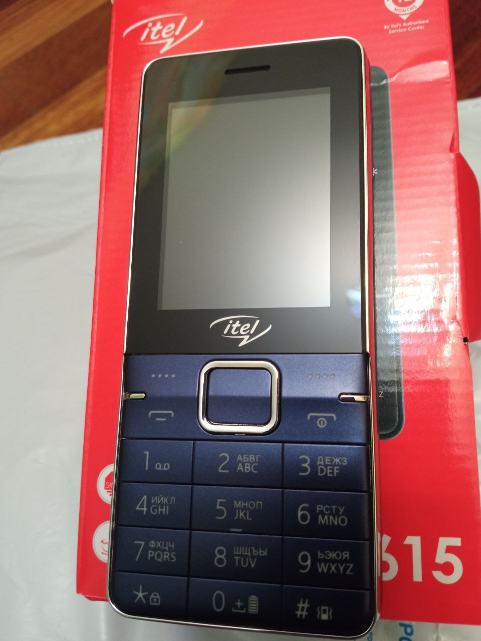 телефон itel it5615 elegant blue (84) фото