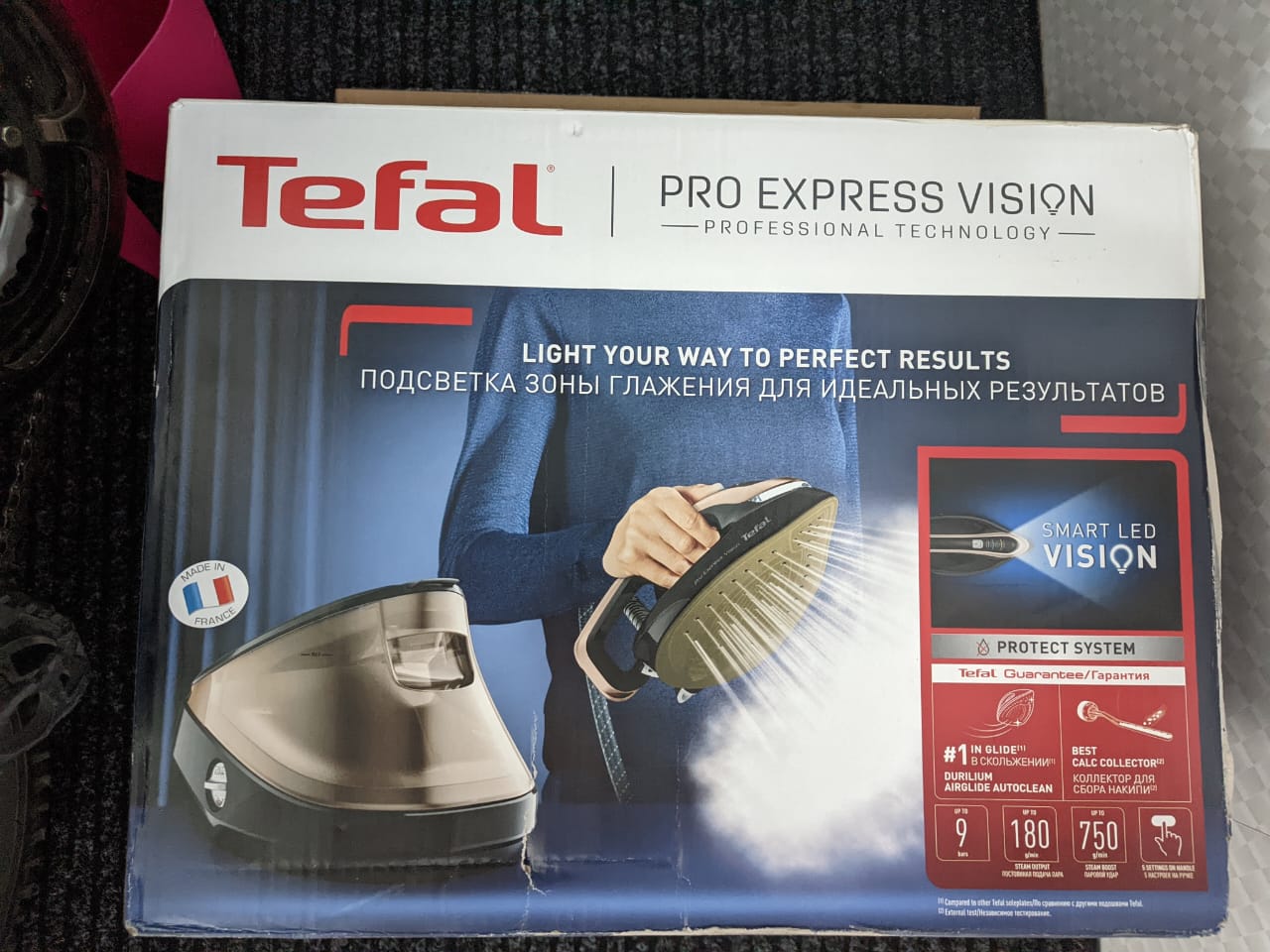 пароочиститель tefal steam power vp6557rh белый фото 67