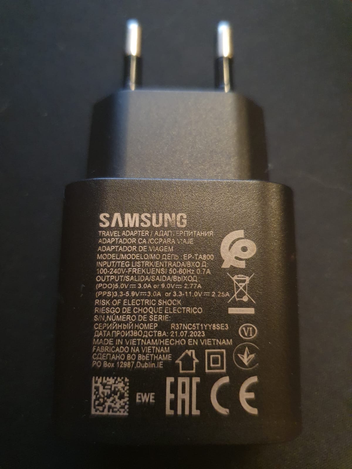 Сетевое зарядное устройство Samsung EP-TA800 type-c - type-c 1xUSB Type-C 3  А черный - отзывы покупателей на маркетплейсе Мегамаркет | Артикул:  600011624719