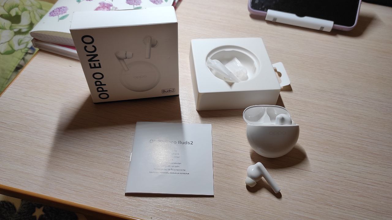 Беспроводные наушники OPPO Enco Buds 2 White (6672588) - отзывы покупателей  на маркетплейсе Мегамаркет | Артикул: 600009377342