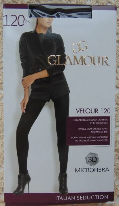Колготки женские Glamour Velour 120 черные 3 (M) - отзывы покупателей на  Мегамаркет | женские колготки