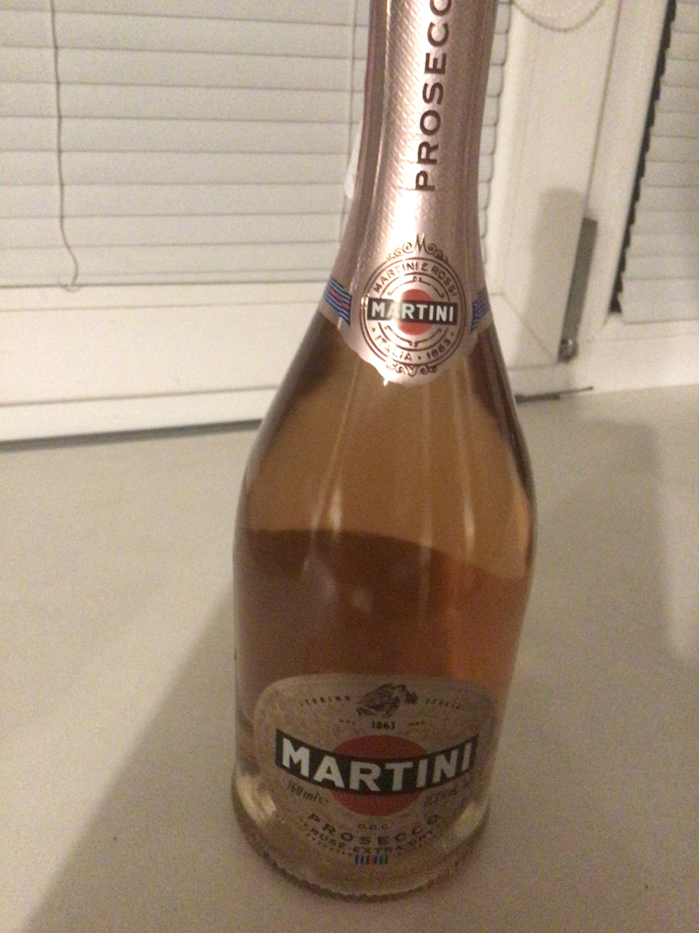 Вино игристое Martini Prosecco Rose Extra Dry розовое сухое 0,75 л