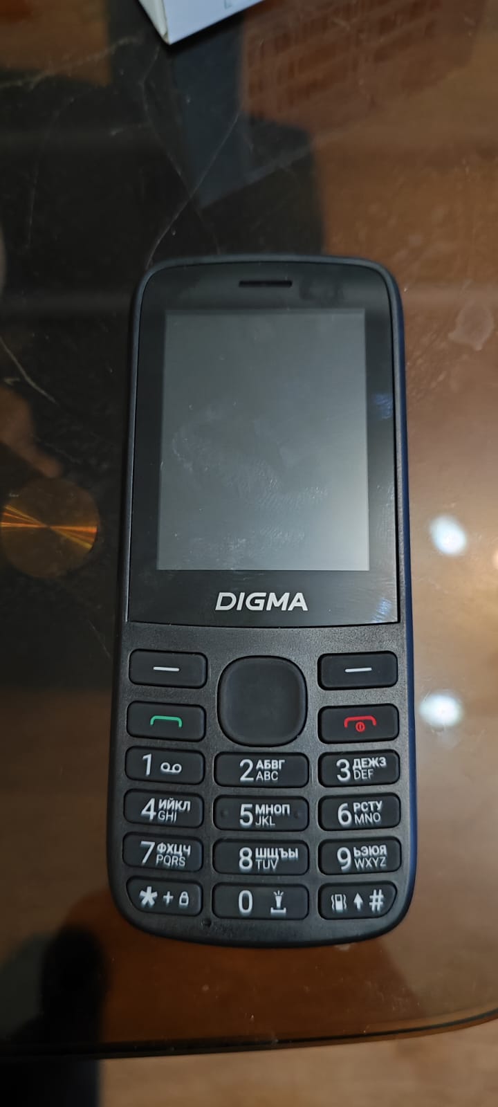 Мобильный телефон Digma A243 Linx 32Mb черный моноблок 2Sim 2.4