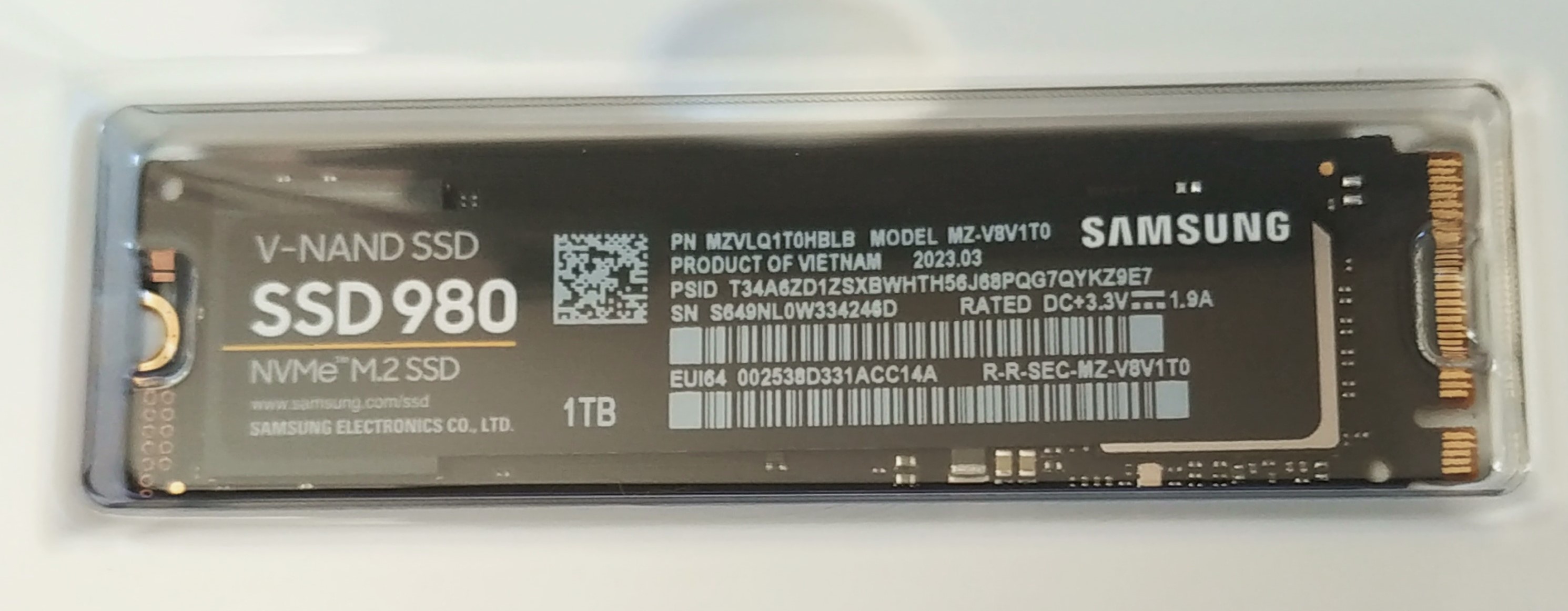 SSD накопитель Samsung 980 M.2 2280 1 ТБ (MZ-V8V1T0BW) - купить в Москве,  цены в интернет-магазинах Мегамаркет