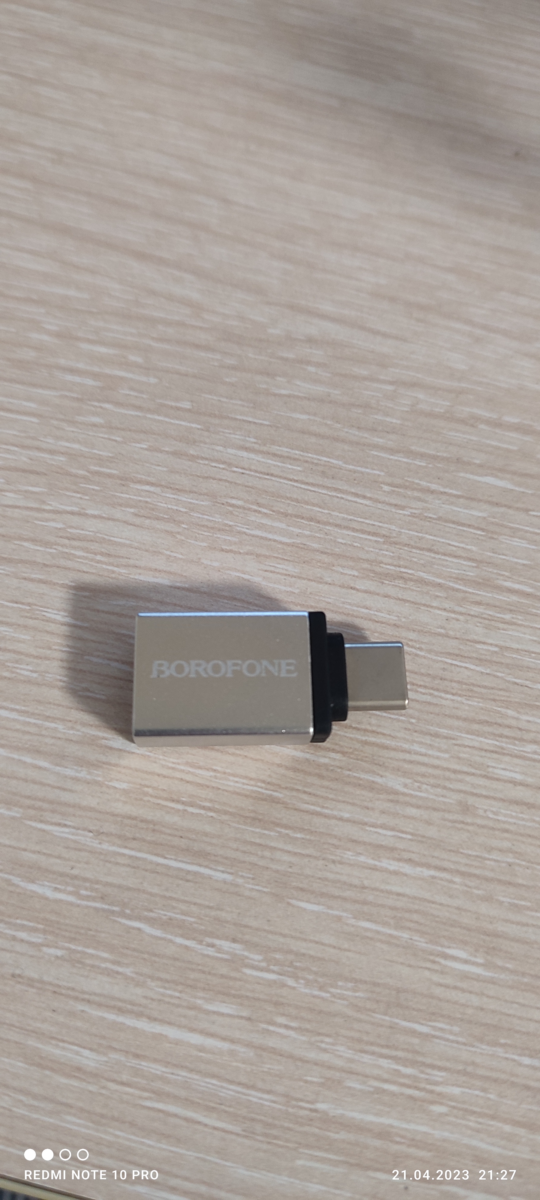 Переходник OTG USB 3.0 A (f) - USB Type-C (m) Borofone BV3 - Серебристый -  отзывы покупателей на маркетплейсе Мегамаркет | Артикул: 600004562918