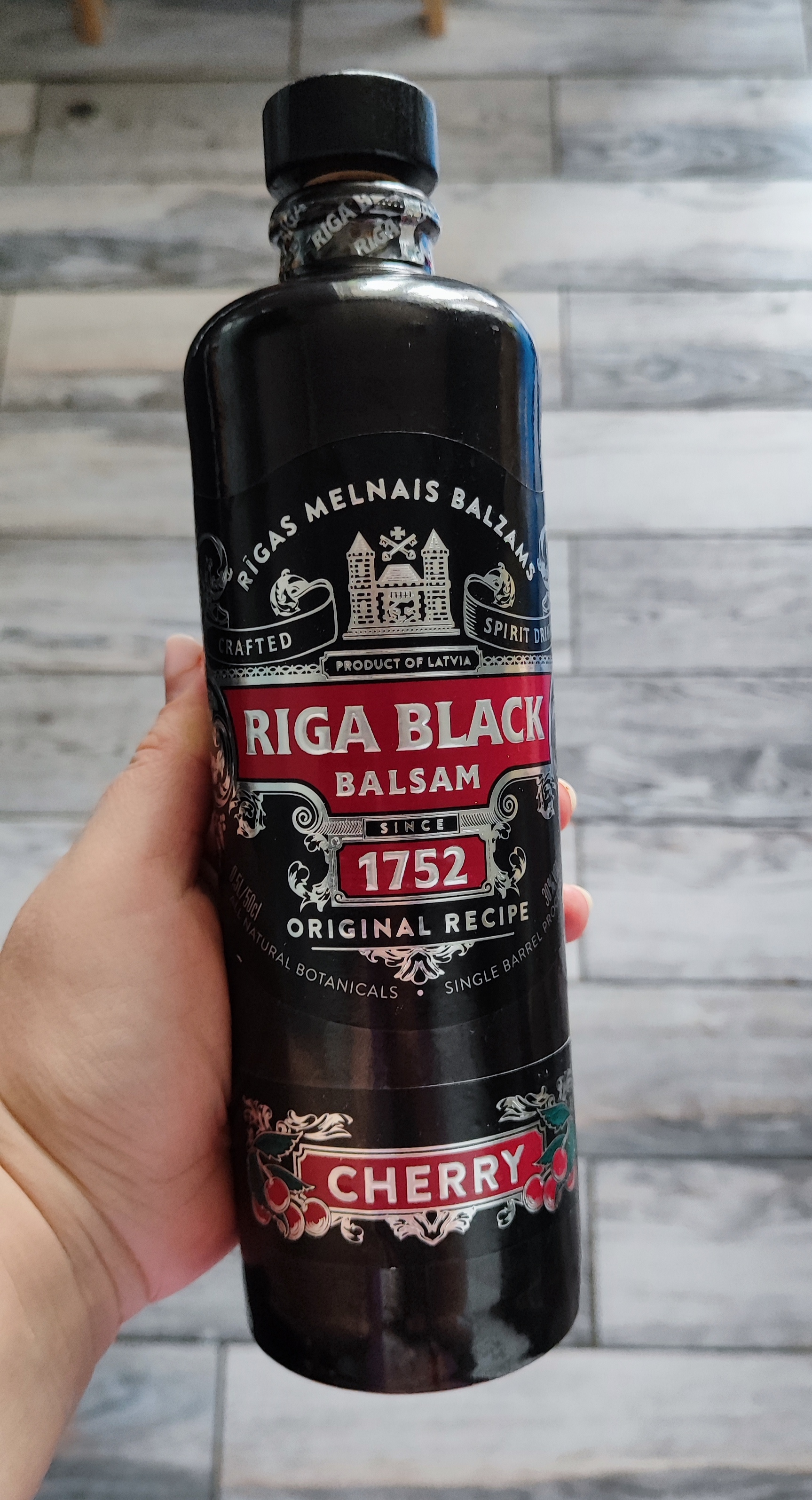 Бальзам Riga Black Balsam вишня 0,5 л - отзывы покупателей на маркетплейсе  Мегамаркет | Артикул: 100025352620