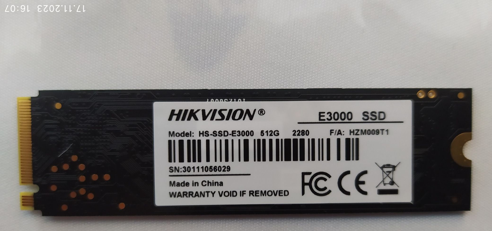 Hikvision E3000 512 GB (HS-SSD-E3000/512G)