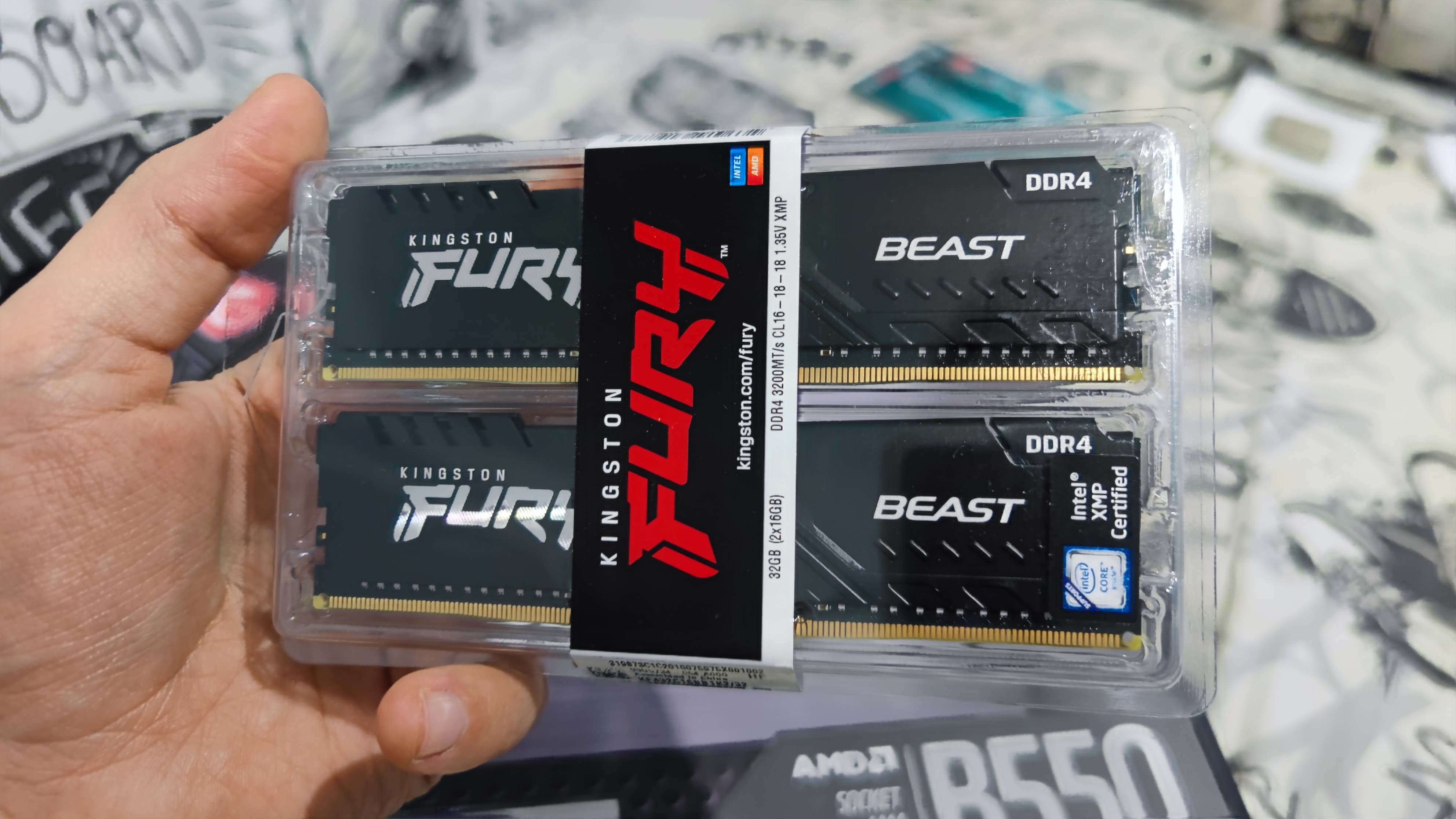 Оперативная память Kingston 32GB FURY Beast DDR4 (KF432C16BB1K2/32) -  отзывы покупателей на маркетплейсе Мегамаркет | Артикул: 100029004505